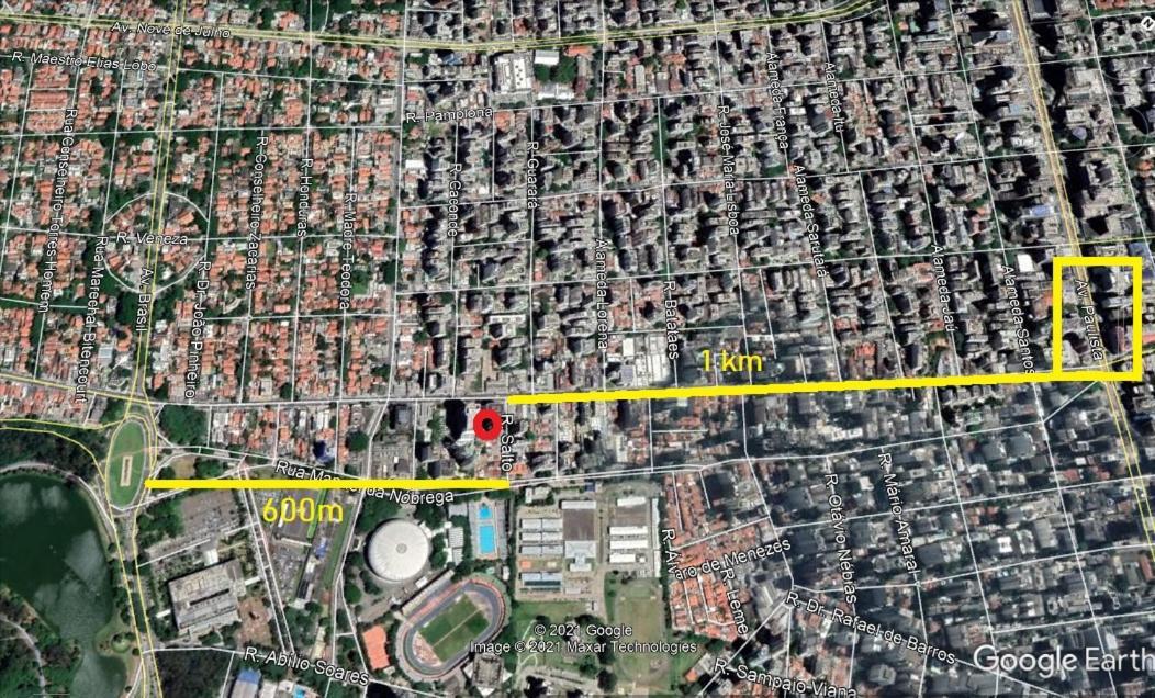 Flat Ibirapuera Jardins Otima Localizacao Com Garagem Inclusa! San Paolo Esterno foto